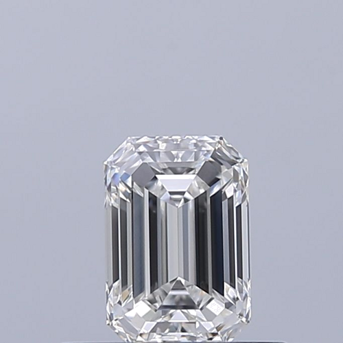 0.43 carat F-VVS1 Natūralus Emerald Deimantas (1)