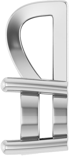 Pakabukas „Solitaire“ 950 Platinos Round 5.8mm (3)