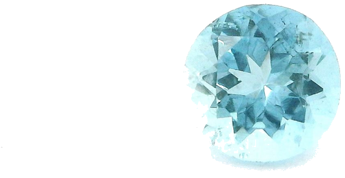 0.48 carat BLUE Round Aquamarine (1)