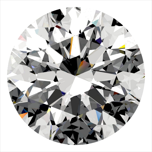 0.41 carat G-VVS2 Excellent cut Natūralus Round Deimantas (1)