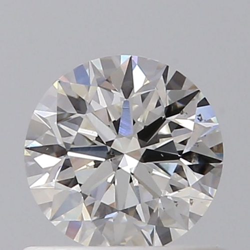 0.56 carat G-SI1 Excellent cut Natūralus Round Deimantas (1)