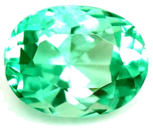 0.63 carat GREEN Oval Smaragdas (1)