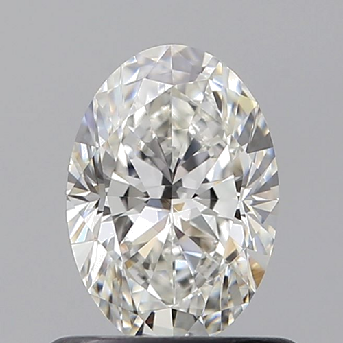 0.67 carat G-VVS2 Natūralus Oval Deimantas (1)