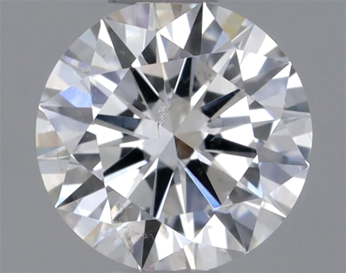 0.36 carat F-SI2 Excellent cut Natūralus Round Deimantas (1)