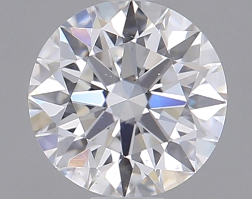 0.41 carat F-SI1 Excellent cut Natūralus Round Deimantas (1)