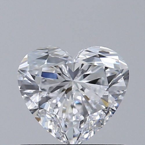 0.6 carat D-IF Natūralus Heart Deimantas (1)