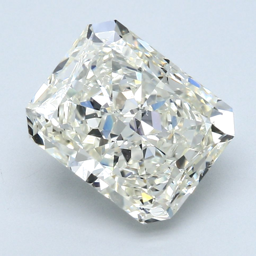 5.02 carat K-VS2 Natūralus Radiant Deimantas (1)