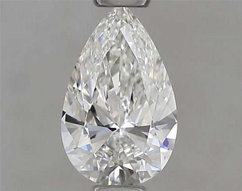 0.4 carat H-VS2 Natūralus Pear Deimantas (1)