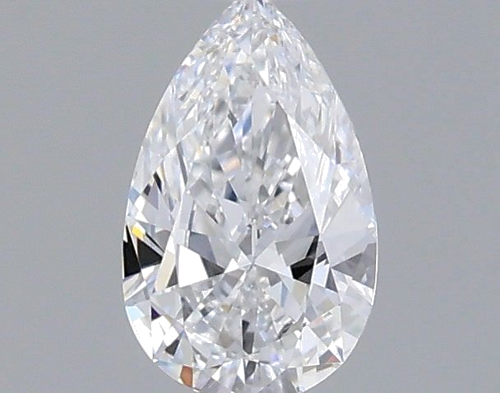 0.32 carat D-VS1 Natūralus Pear Deimantas (1)