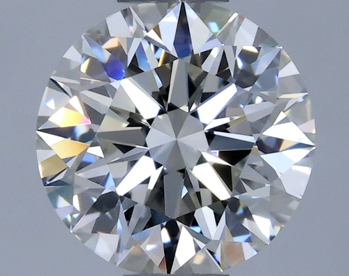 0.51 carat H-IF Excellent cut Natūralus Round Deimantas (1)