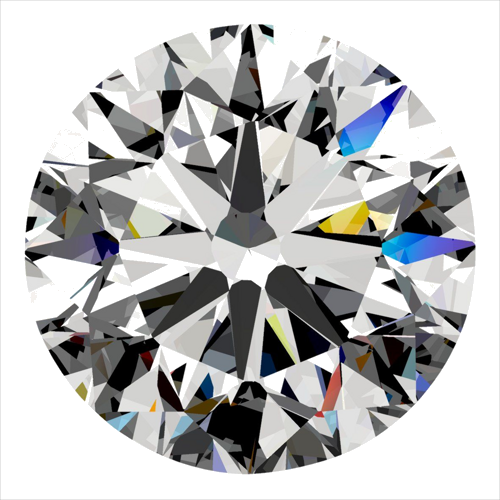 0.3 carat I-VVS2 Very Good cut Natūralus Round Deimantas (1)