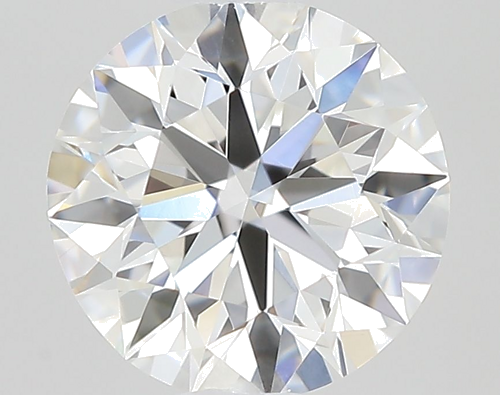 0.5 carat F-VVS1 Excellent cut Natūralus Round Deimantas (1)