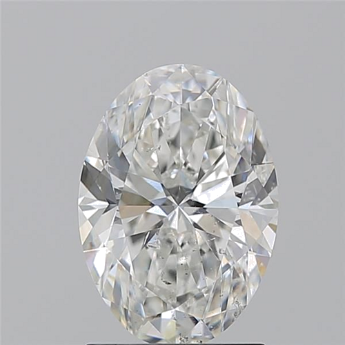 1.72 carat G-SI1 Natūralus Oval Deimantas (1)