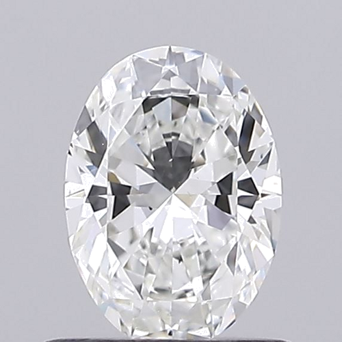 0.52 carat G-VS2 Natūralus Oval Deimantas (1)
