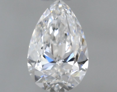 0.3 carat E-VVS2 Natūralus Pear Deimantas (1)