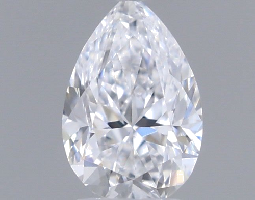 0.18 carat D-SI1 Natūralus Pear Deimantas (1)