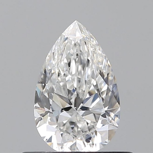 0.5 carat E-SI2 Natūralus Pear Deimantas (1)