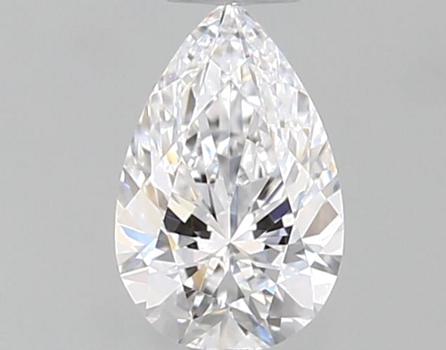 0.31 carat D-VVS1 Natūralus Pear Deimantas (1)