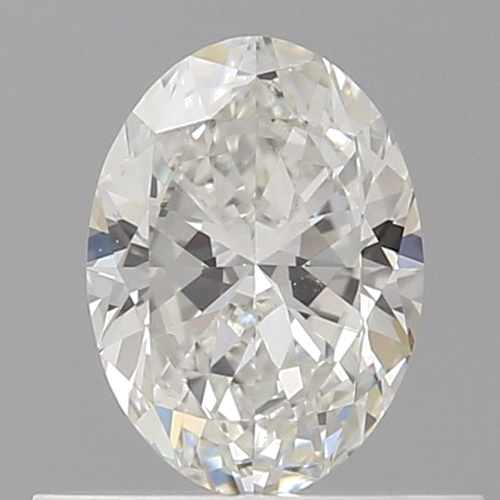 0.5 carat H-VS2 Natūralus Oval Deimantas (1)