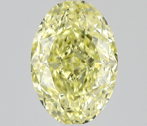 0.58 carat Fancy Yellow-IF Natūralus Oval Deimantas (1)