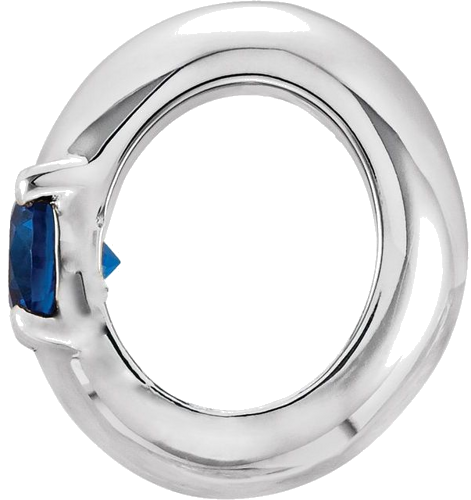 Pakabukas „Birth of a Child® Miniature Birthstone“ 925 Sidabro Round 3mm (3)