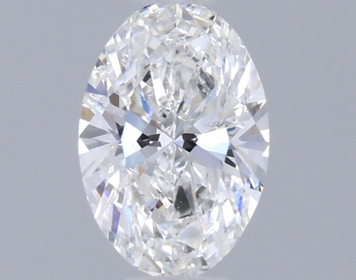 0.45 carat F-SI2 Natūralus Oval Deimantas (1)