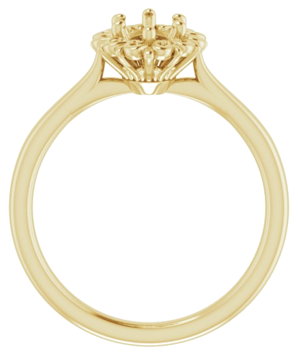 Sužadėtuvių Žiedas „Solitaire“ 14k yellow gold Marquise 9mm x 4.5mm (2)
