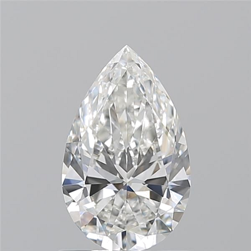 1.01 carat H-VS1 Natūralus Pear Deimantas (1)