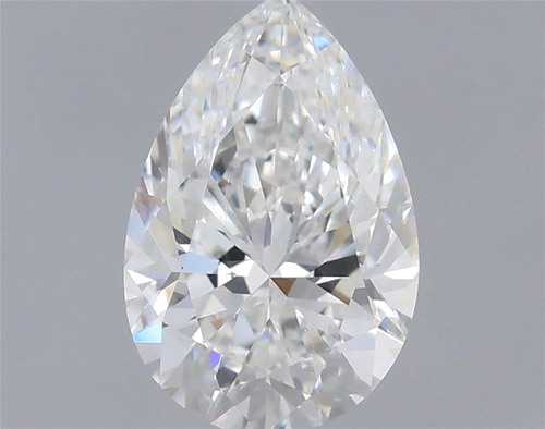 0.71 carat F-VS2 Natūralus Pear Deimantas (1)