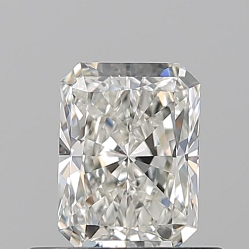 0.52 carat J-VVS2 Natūralus Radiant Deimantas (1)