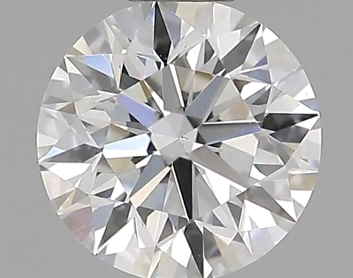 0.54 carat F-VS2 Excellent cut Natūralus Round Deimantas (1)