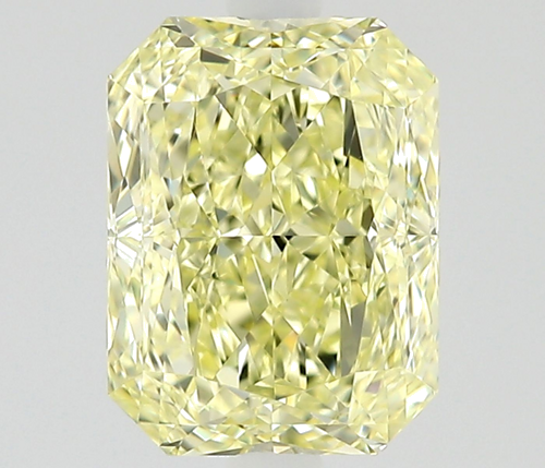 1.15 carat Fancy Light Yellow-VVS1 Natūralus Radiant Deimantas (1)