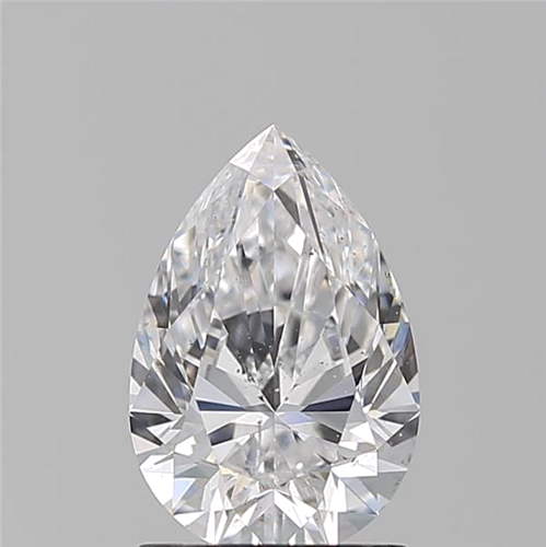 1.51 carat D-SI1 Natūralus Pear Deimantas (1)