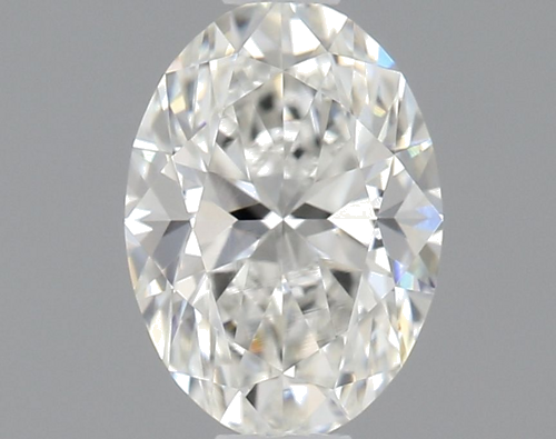 0.58 carat E-VVS1 Natūralus Oval Deimantas (1)