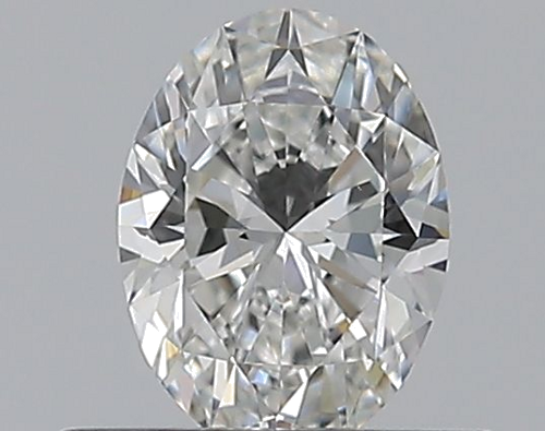0.41 carat F-VVS1 Natūralus Oval Deimantas (1)