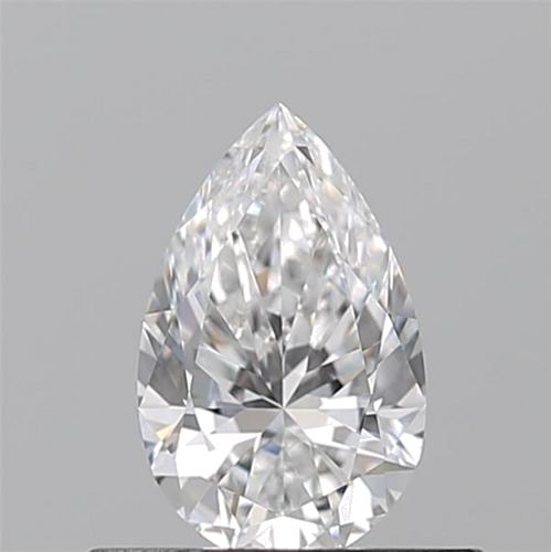 0.5 carat E-VVS1 Natūralus Pear Deimantas (1)
