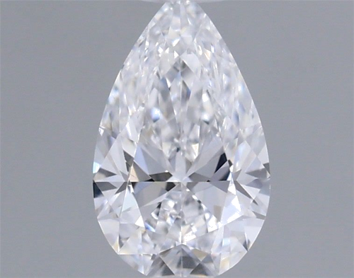 0.25 carat D-VS2 Natūralus Pear Deimantas (1)