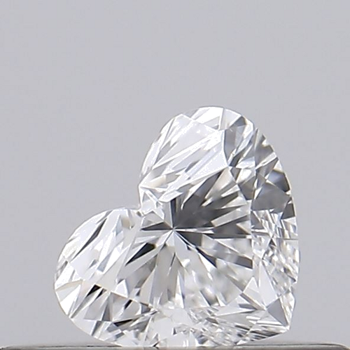 0.2 carat E-VVS1 Natūralus Heart Deimantas (1)