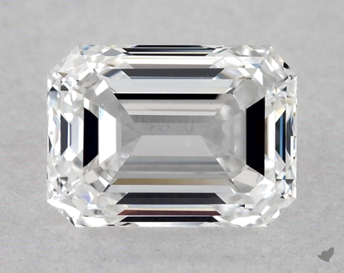 0.54 carat D-VVS1 Natūralus Emerald Deimantas (1)