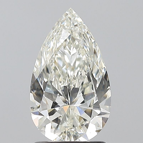 1.5 carat I-VS2 Natūralus Pear Deimantas (1)