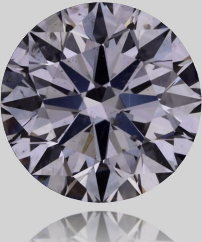 0.51 carat G-SI2 Excellent cut Natūralus Round Deimantas (1)