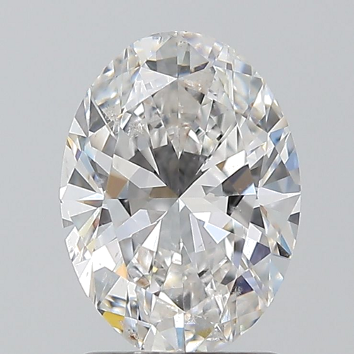 1.5 carat E-SI2 Natūralus Oval Deimantas (1)
