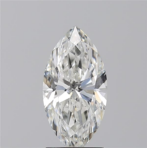 1.51 carat H-SI2 Natūralus Marquise Deimantas (1)