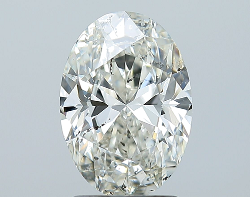 2.02 carat I-SI2 Natūralus Oval Deimantas (1)