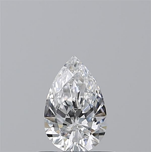 0.45 carat E-VS2 Natūralus Pear Deimantas (1)