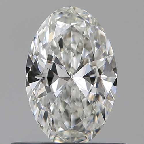0.6 carat H-VS1 Natūralus Oval Deimantas (1)