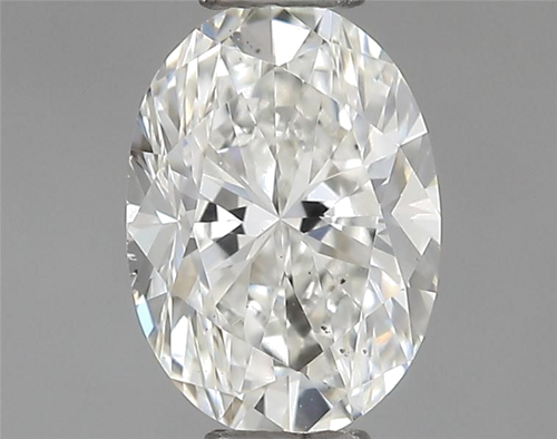 0.45 carat H-VS2 Natūralus Oval Deimantas (1)