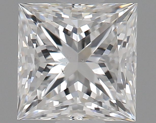 0.52 carat E-VS2 Natūralus Princess Deimantas (1)