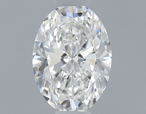 0.3 carat F-VVS2 Natūralus Oval Deimantas (1)