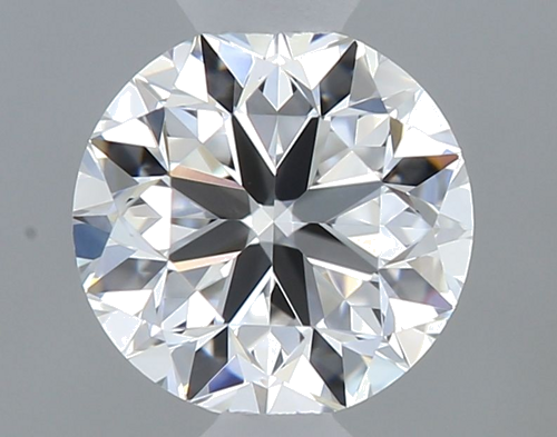 0.5 carat D-VVS2 Very Good cut Natūralus Round Deimantas (1)